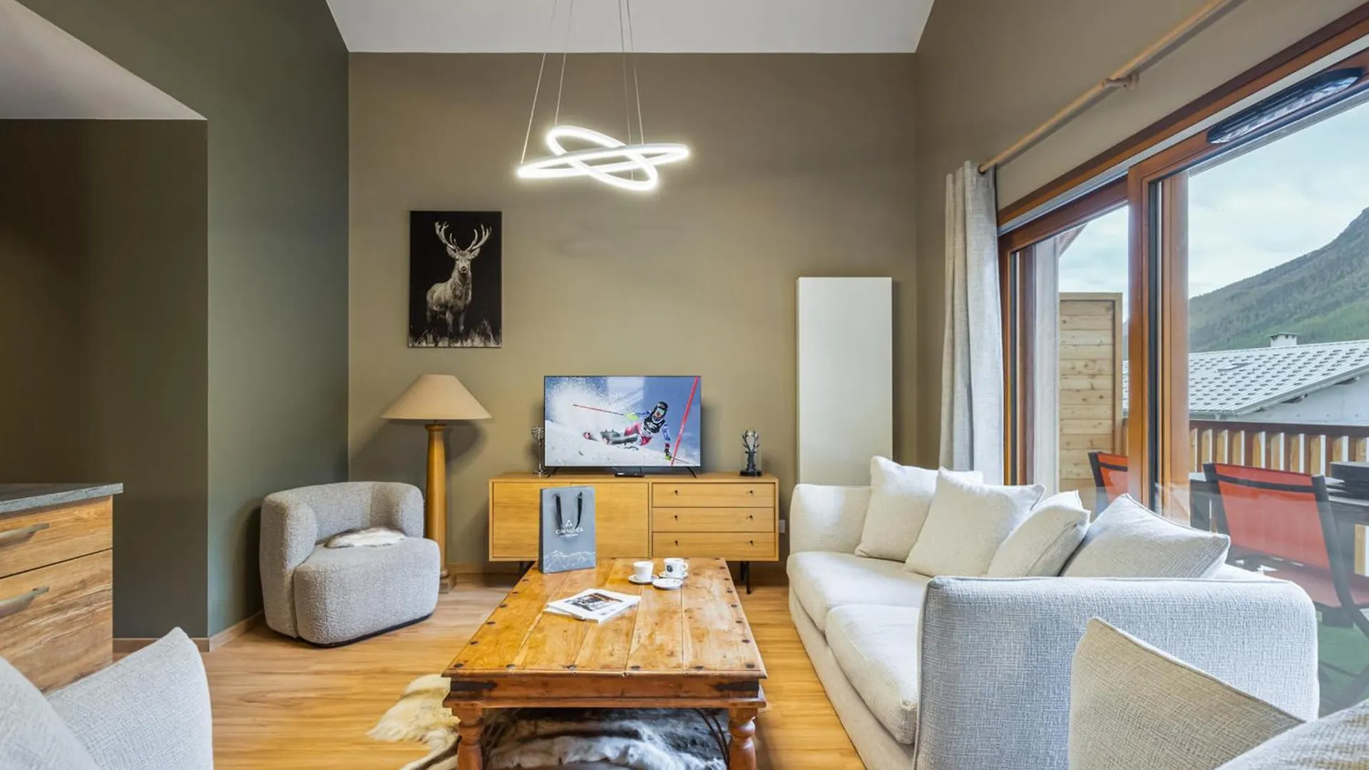 Appartement Neuf Avec Terrasses Et Parking A Serre Chevalier - Fr-1-808-4 蒙乃第耶-勒潘 0*,